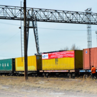 Из Павлодара в Китай отправлен контейнерный поезд с семенами подсолнечника 