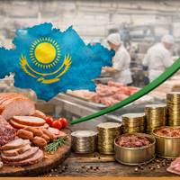 Производство продуктов питания в Казахстане увеличилось на 11,9%, превысив 665 млрд тенге